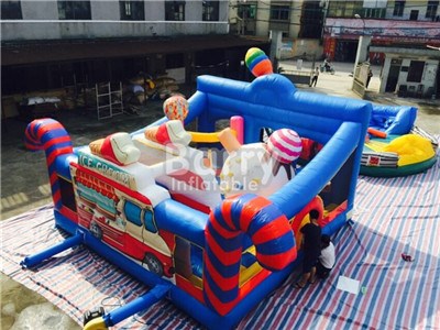 Commercial Multi-function Kids Inflatable Playground With Sport Game Inside China Factory New Product BY-IP-080